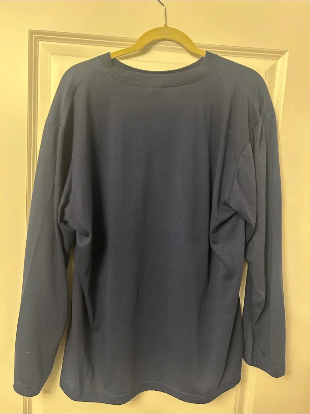 The North Face Men's Long-Sleeve Crew — Deep Navy